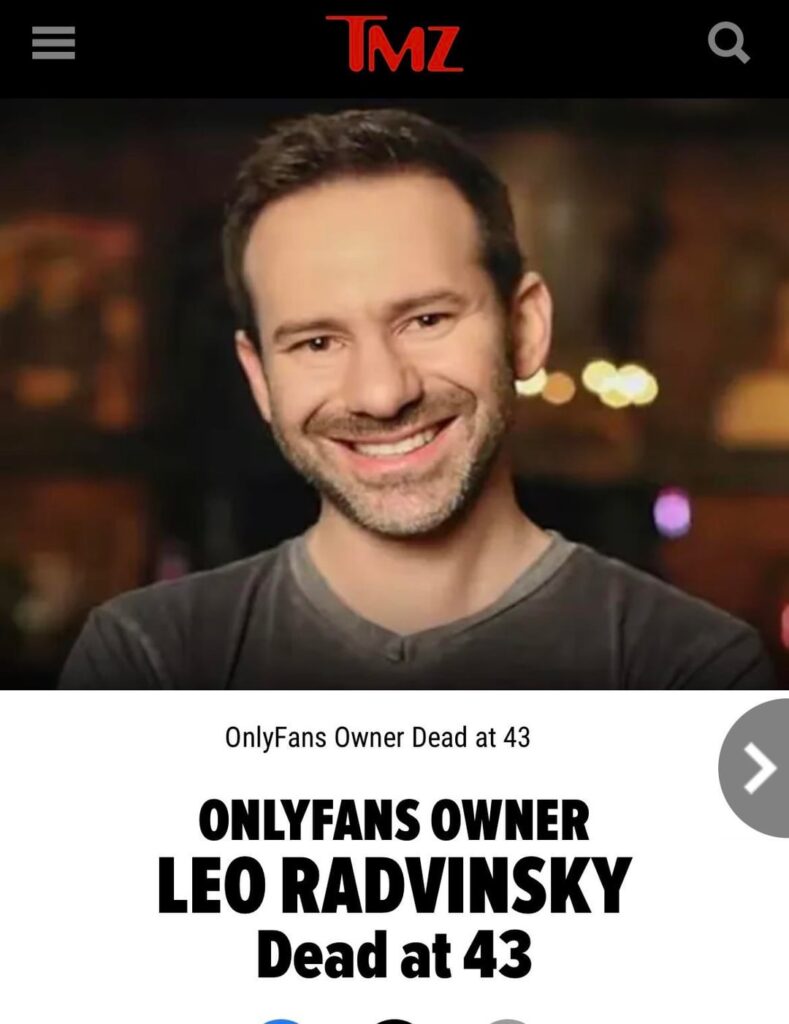 OnlyFans Owner Dead at 43