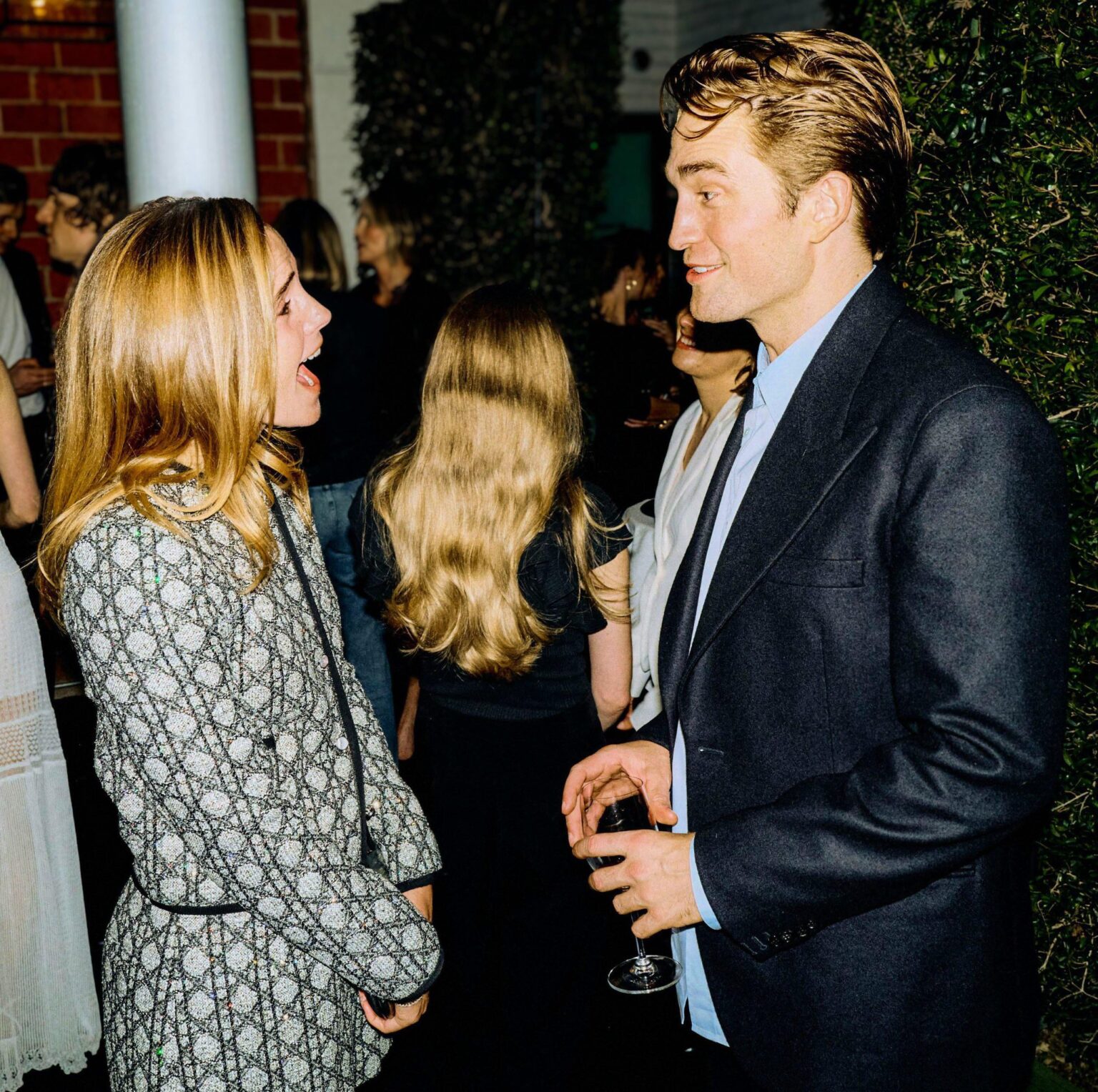 ‘Harry Potter’ stars Emma Watson & Robert Pattinson reunited at the W Magazine x Dior pre-Academy Awards Dinner in Beverly Hills, California. (March 12, 2026)
