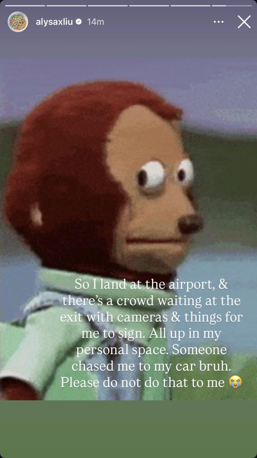 Alysa Liu’s complaint about paparazzi