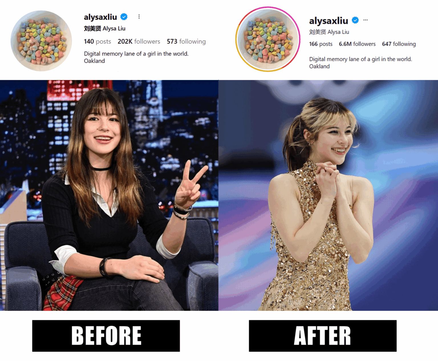 Alysa Liu's growth on Instagram is INSANE 🤯