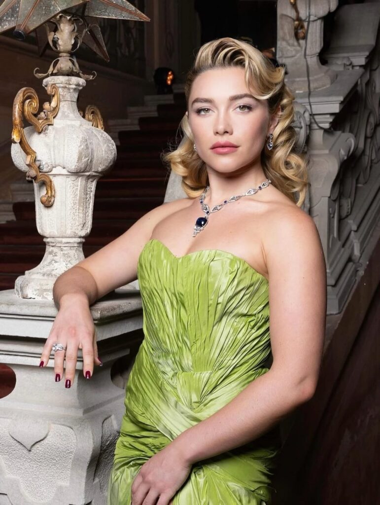 Florence Pugh at the Bvlgari 'Eclettica' unveiling in Milan | March 2026