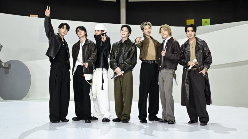 BTS rampages to the top of the charts : NPR BTS rampages to the top of the charts : NPR