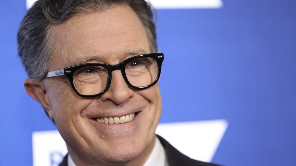 Stephen Colbert will co-write a new 'Lord of the Rings' movie : NPR