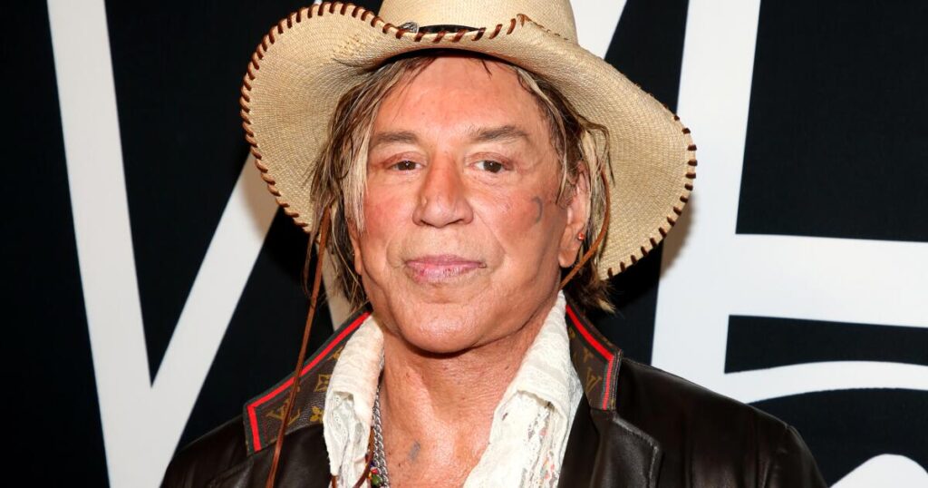 Mickey Rourke evicted over $60,000 in unpaid rent after turning down $100,000 in donations