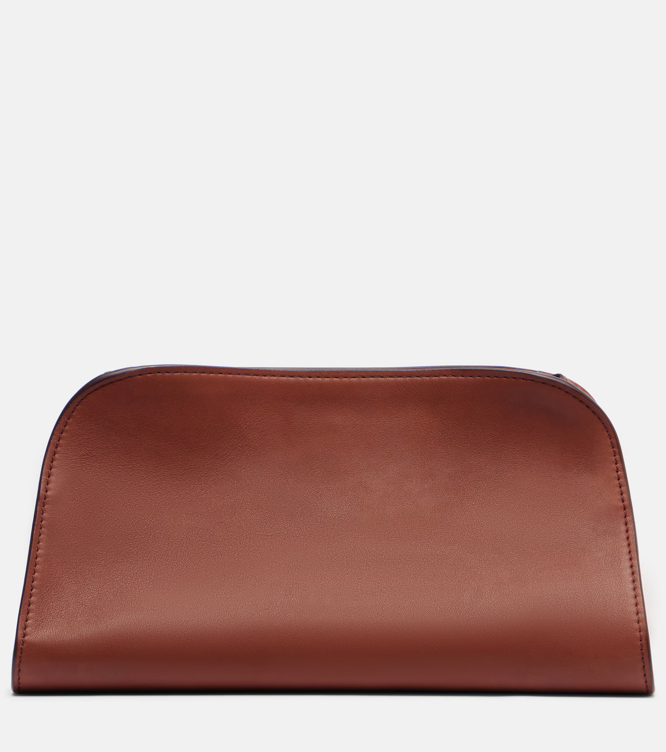 The Row, Peggy Leather Clutch