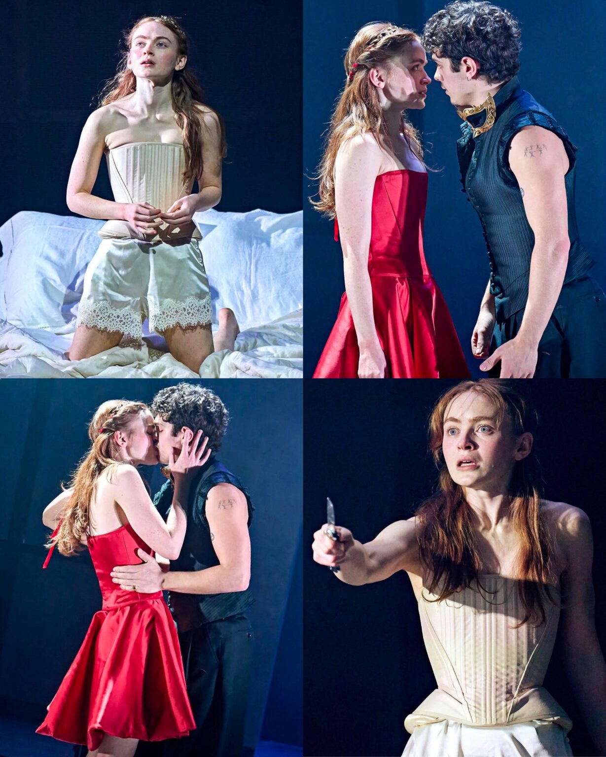 First look at Sadie Sink and Noah Jupe in “Romeo and Juliet