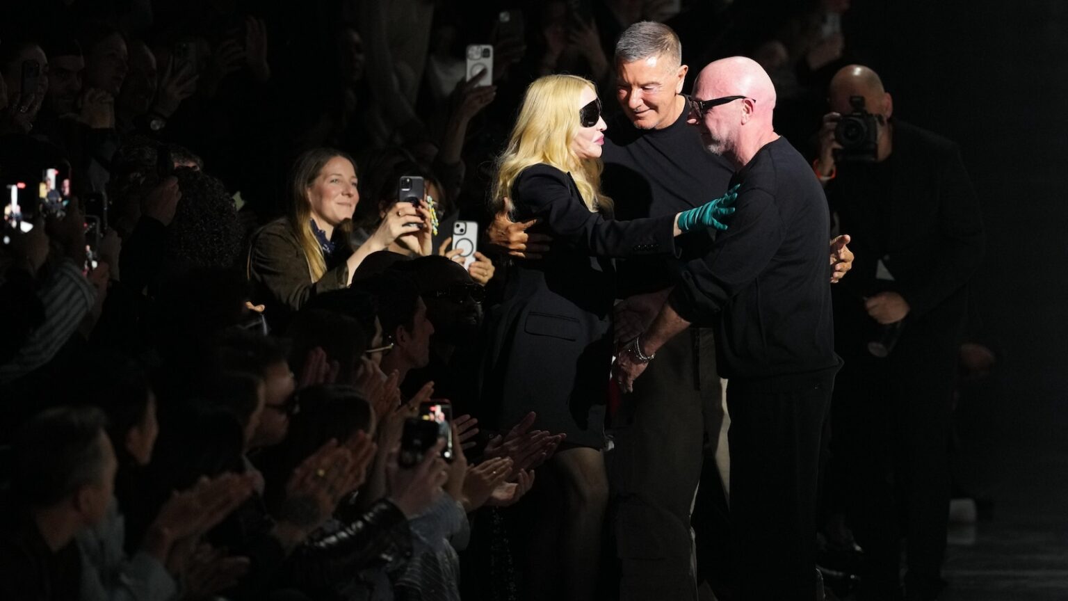 Madonna steals the spotlight at Dolce & Gabbana’s Milan Fashion Week runway show Madonna steals the spotlight at Dolce & Gabbana's Milan Fashion Week runway show