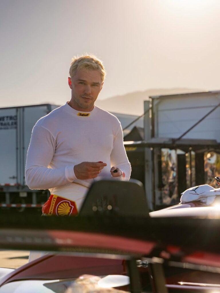 Nicholas Hoult for Ferrari