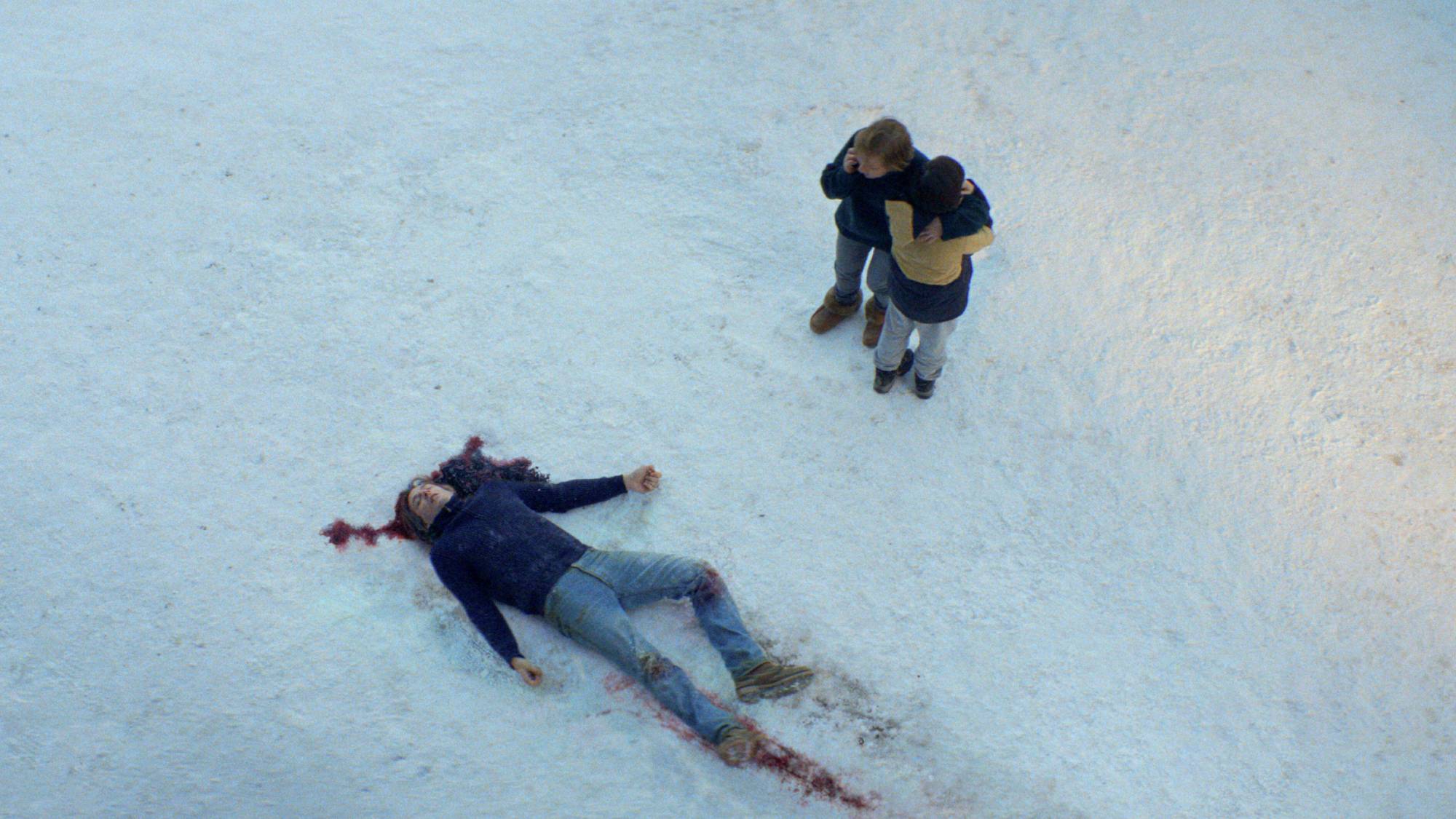 Samuel Theis as Samuel Maleski, Sandra H&uuml;ller as Sandra Voyter and Milo Machado-Graner as Daniel Maleski in "Anatomy of a Fall"