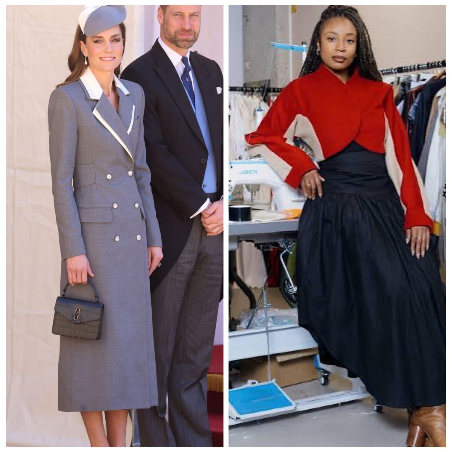 British-Nigerian designer Tolu Coker—whose design Catherine wore earlier today—received a grant and mentorship from the Kings Trust in 2018 when she was first establishing her own fashion brand