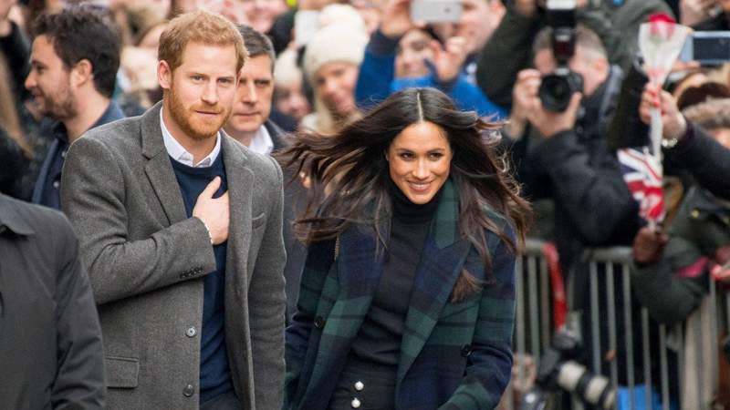 Prince Harry and Markle are said to have axed traditional walkabouts due to rising security and protest fears.Mega