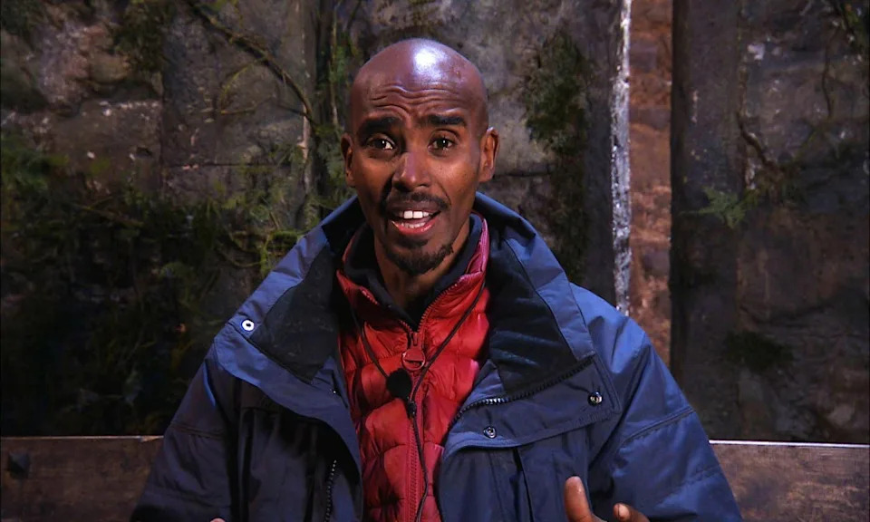 sir mo farah, i'm a celebrity