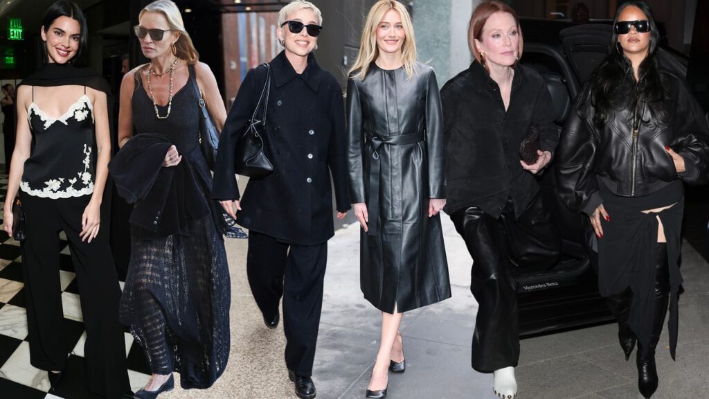 Here’s How Celebrities Master the All-Black Outfit
