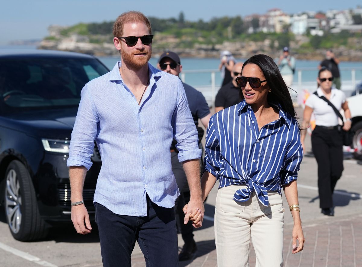 Prince Harry and Meghan Markle spent four days in Australia recently 