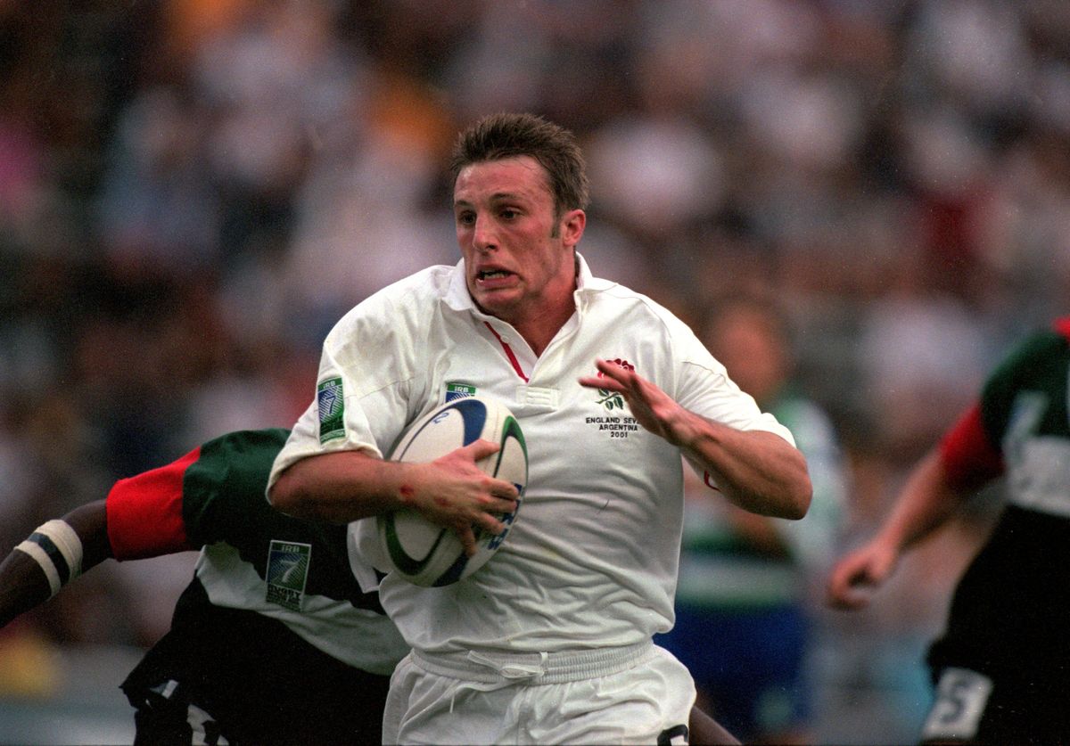 Paul Sampson in action for England