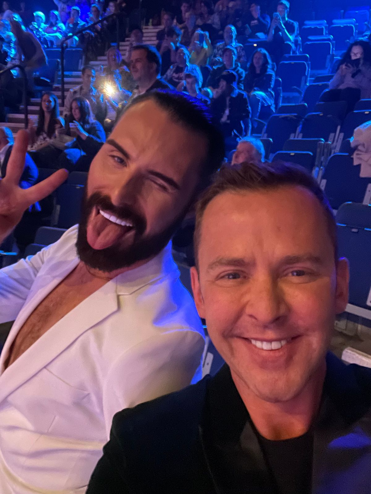 Scott Mills and Rylan