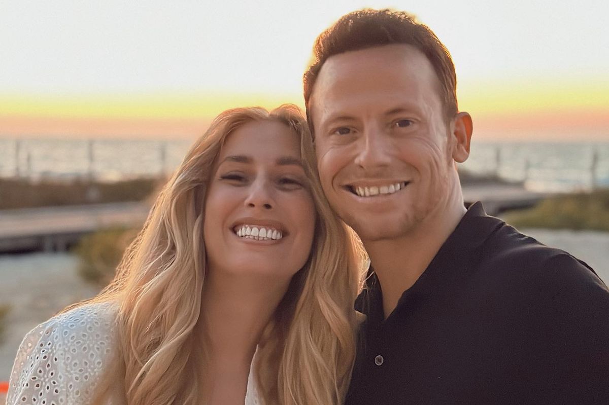 Stacey Solomon and Joe Swash