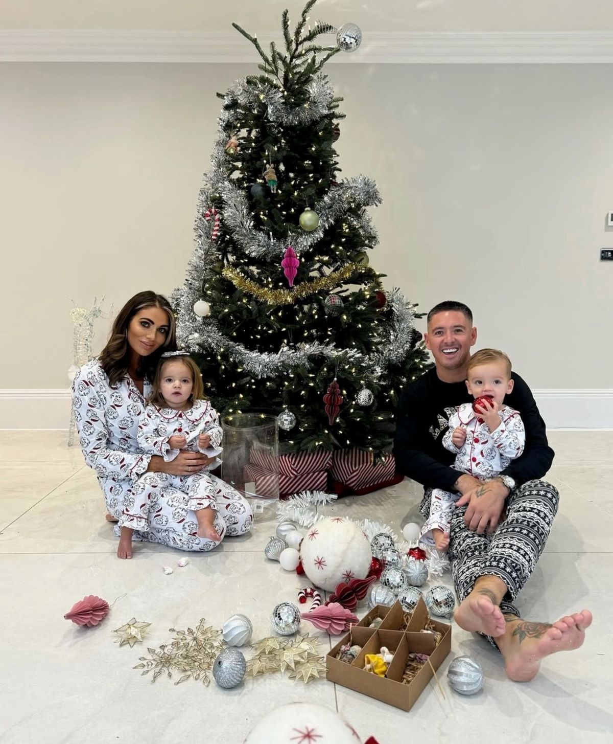 The Only Way Is Essex star Amy Childs, who welcomed twins Billy and Amelia last year, has four children including two from previous partners and two with her fiance Billy Delbosq