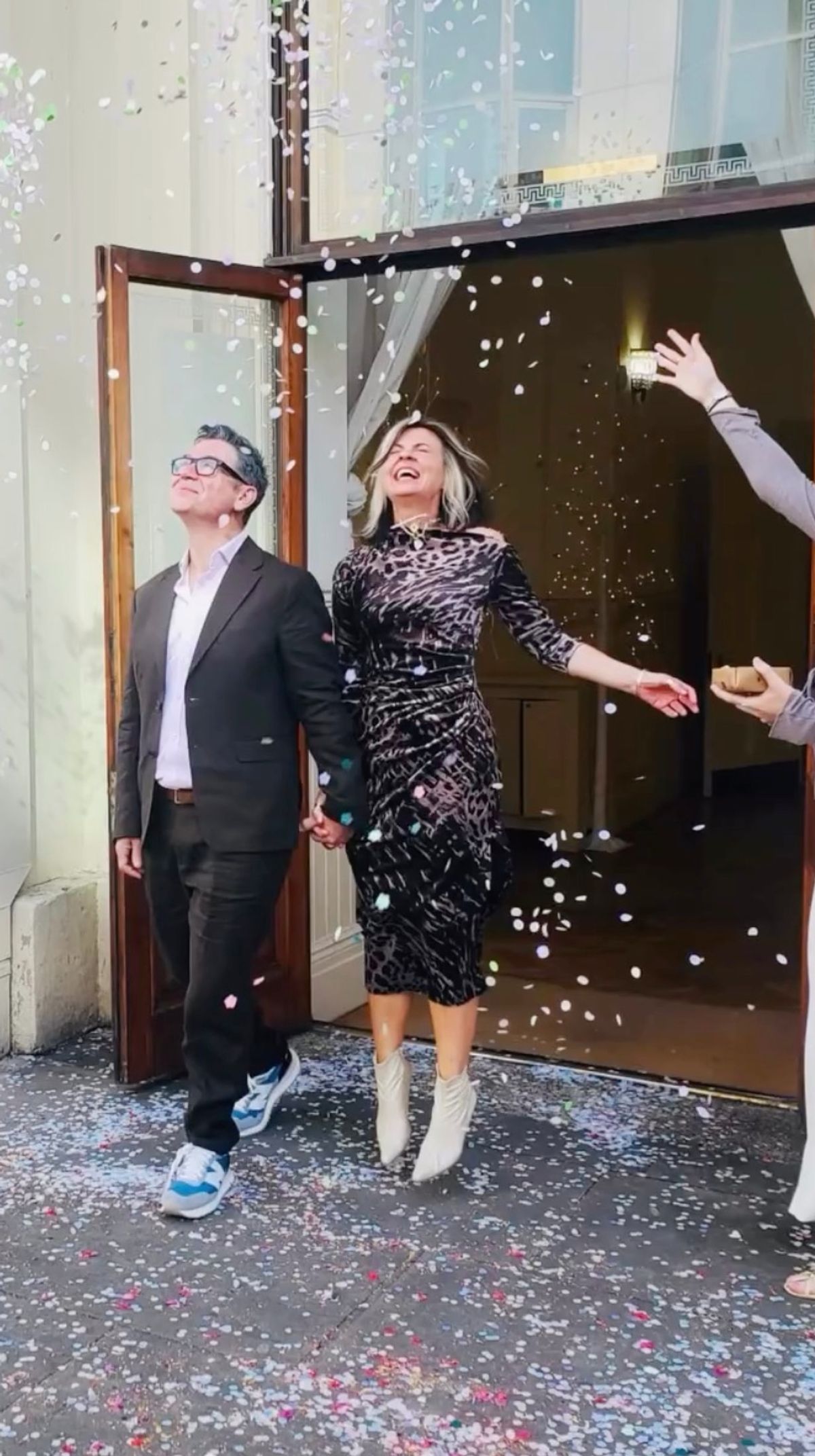 Louise and Andy of Sleeper have tied the knot!