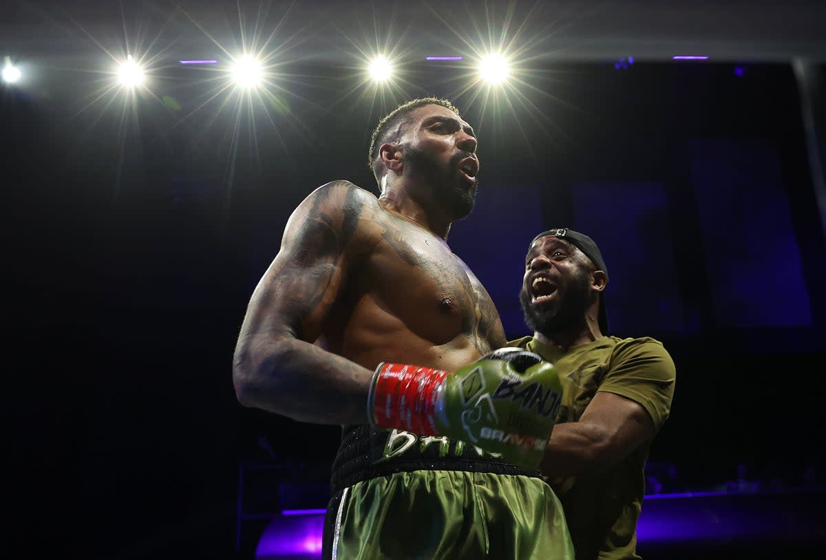 Banjo in the boxing ring (Getty)
