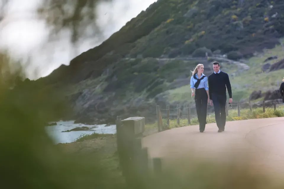 Princess Maria Carolina of Bourbon-Two Sicilies Seen with Far Right French Politician Jordan Bardella