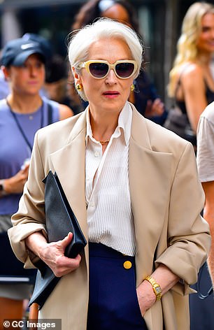 Meryl Streep (pictured) and Anna Wintour are already famously synonymous, thanks to the actress' portrayal of Miranda Priestly in The Devil Wears Prada, which is largely believed to be inspired by the Vogue editor