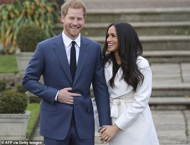 On the same day as their engagement was announced, Harry and Meghan appeared for the formal engagement photographs in the garden of Kensington Palace