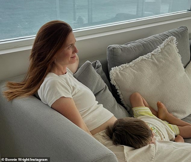 Harry Potter star Bonnie Wright has announced she is pregnant with her second child