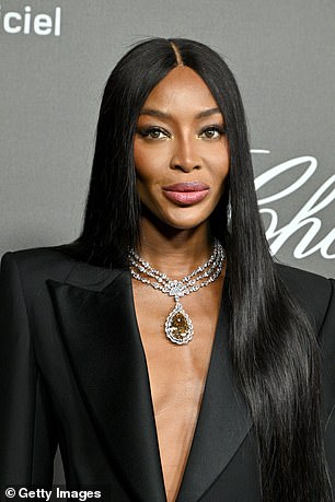 In another instance of two worlds unexpectedly colliding, Gogglebox favourite Sandi Bogle is the cousin of supermodel Naomi Campbell (pictured)