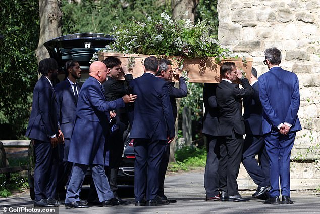 The Fox and Redgrave dynasties came together at All Saints Church in Fulham on Thursday for the funeral of producer Robert Fox