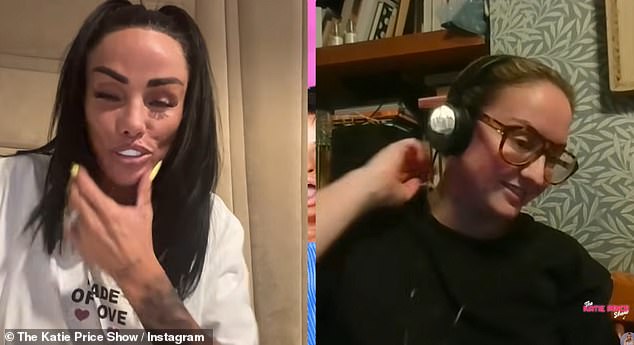 Now, the former glamour model, 47, who married Lee in Dubai in January, has confirmed he is currently unable to travel during a recent episode of her podcast