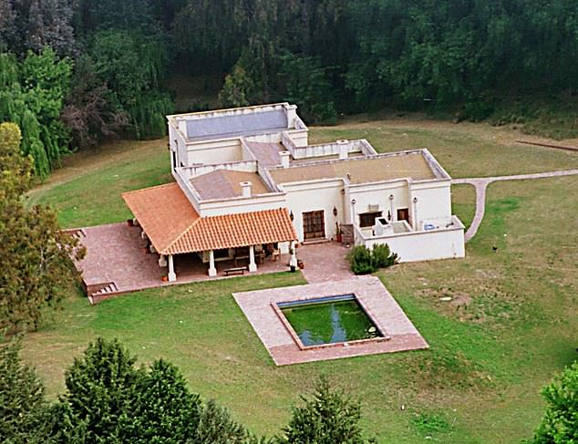 Now, a cousin of the royal who co-owns a farm with her in Argentina (pictured) has told the Daily Mail the reason Fergie went into hiding - because she was protecting her daughters