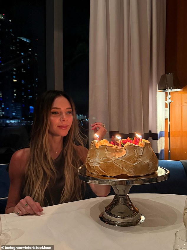 Birthday girl Victoria Beckham has thanked her family and friends after she celebrated her 52nd birthday on Friday