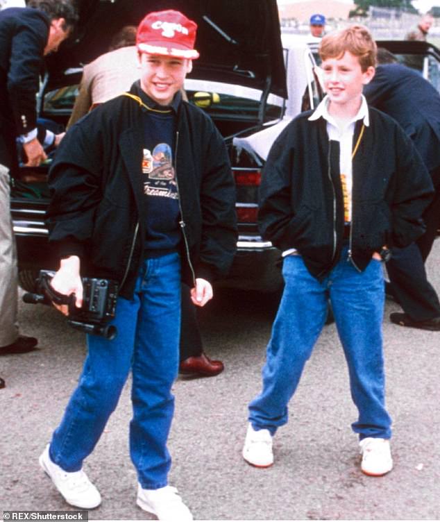 As a young boy Nicholas spent his time visiting the British Grand Prix with Prince William