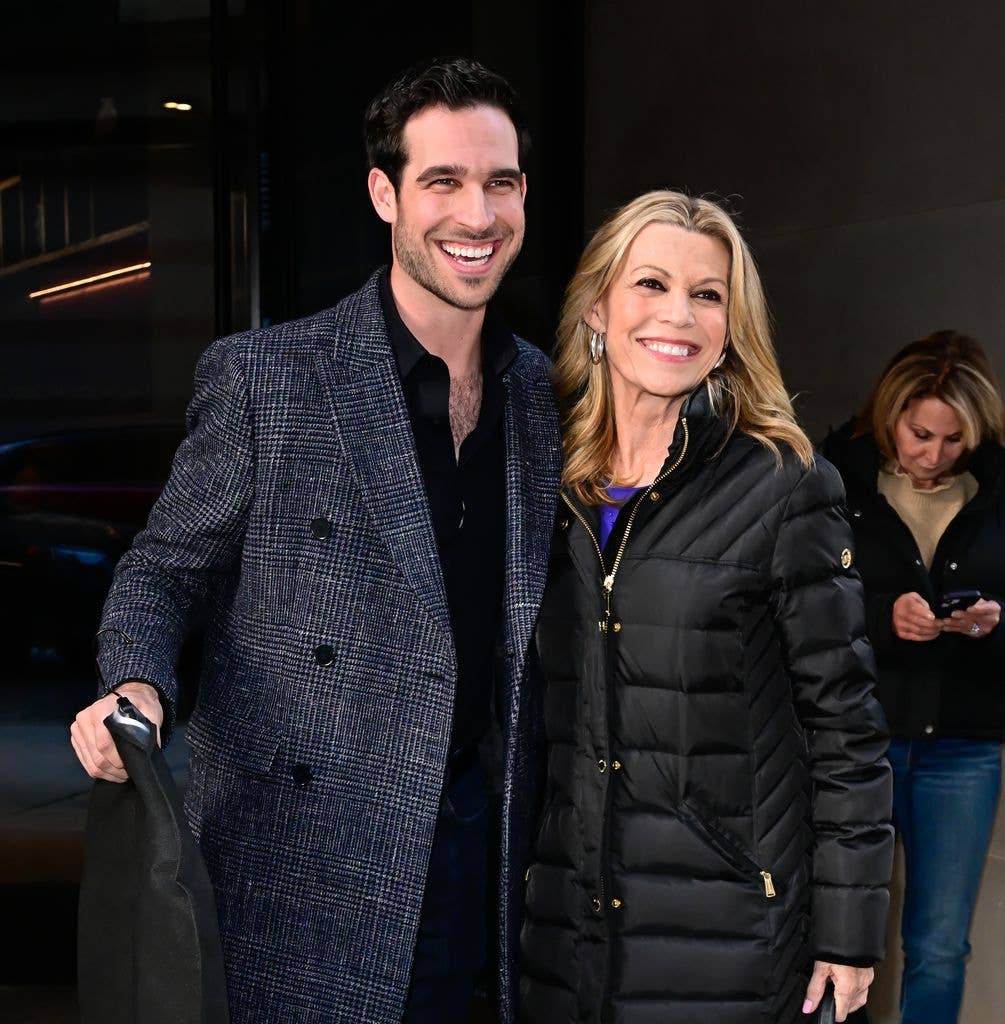 Vanna and her son, Nikko Santo Pietro in 2025