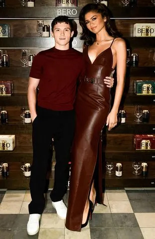 Zendaya and Tom Holland at the Bero Launch event in NYC.Credit: Rommel Demano/BFA.com/Shutterstock