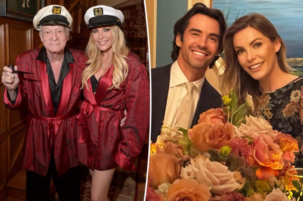 Hugh Hefner’s widow, Crystal Harris, marries James Ward in romantic island ceremony Hugh Hefner’s widow, Crystal Harris, marries James Ward in romantic island ceremony