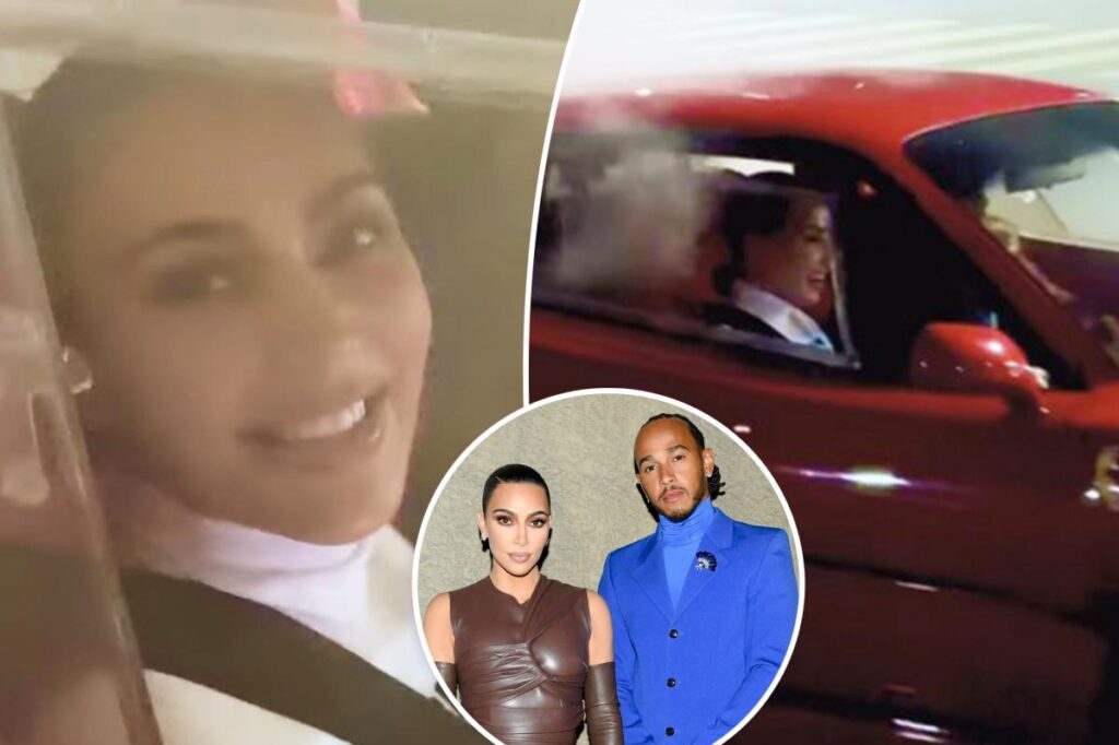 Kim Kardashian and Lewis Hamilton go Instagram-official with wild Tokyo ride video Kim Kardashian and Lewis Hamilton go Instagram-official with wild Tokyo ride video