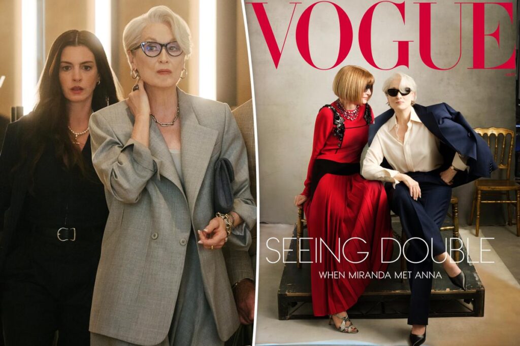 Meryl Streep and Anna Wintour cover Vogue together for 'The Devil Wears Prada 2'