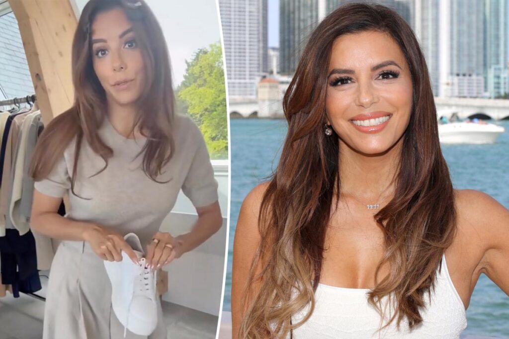 Eva Longoria lives in these 'low-key' Loci sneakers