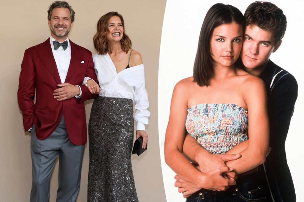 'Dawson’s Creek’ alums Joshua Jackson and Katie Holmes have a sweet reunion in NYC