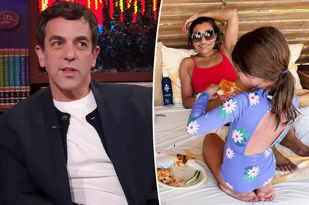 Mindy Kaling's daughter's sweet nickname for godfather B.J. Novak revealed