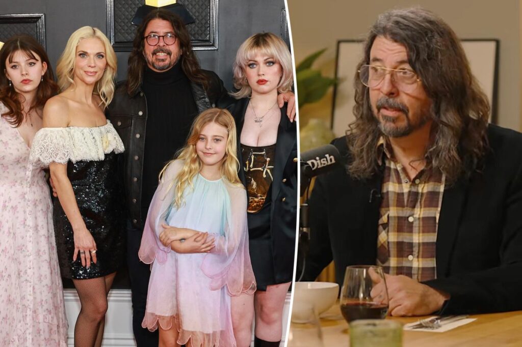 Inside David Grohl's life at home with wife and kids after secret love child scandal