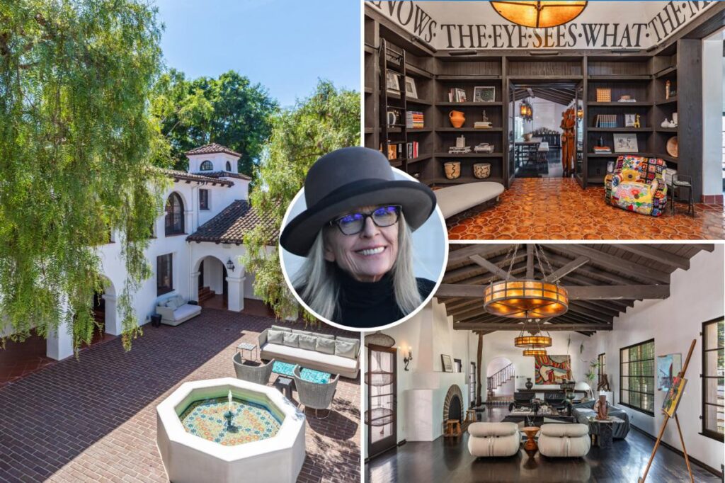 Diane Keaton's former Beverly Hills home sees $5M price cut