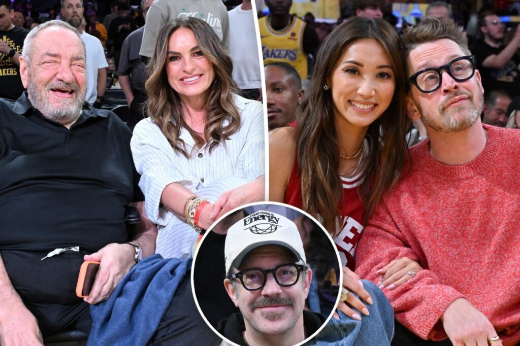 Celebrities pack Lakers vs Rockets Game 5 from Ted Lasso's Jason Sudekis to Brenda Song and more