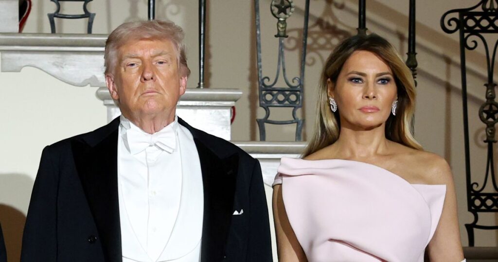 Melania Trump’s Dior State Dinner Dress Looks Familiar
