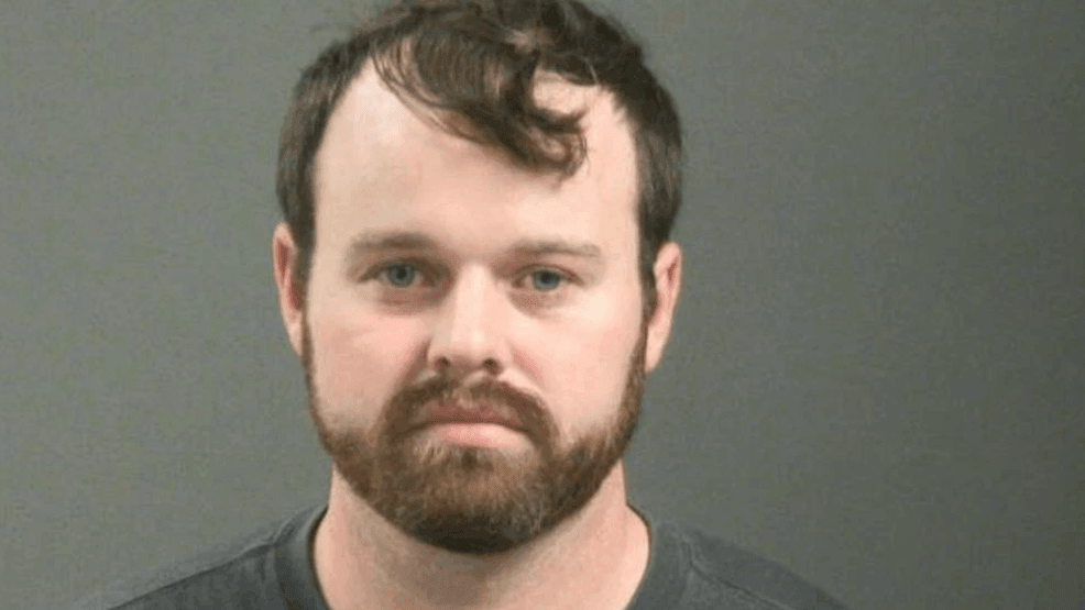 Joseph Garrett Duggar, a 31-year-old known for his appearance on the reality TV show “19 Kids and Counting,” has been arrested and accused of Lewd and Lascivious Behavior involving unlawful sexual activity with a minor. (Washington County Sheriff's Office){ }