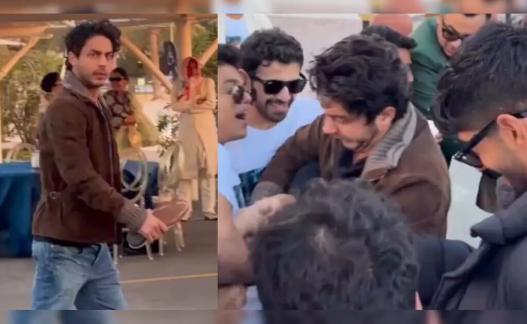 Watch: Aryan Khan Goes Into Battle Mode During Joota Churai At Best Friend's Wedding
