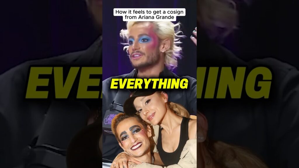 How it feels to get a cosign from Ariana Grande