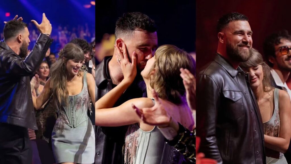 Taylor Swift and Travis Kelce being THE MAIN CHARACTERS for 12 minutes at iHeartRadio Awards 2026...